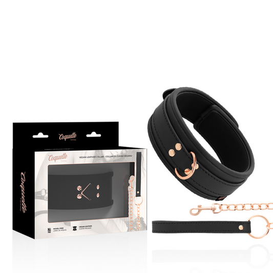 COQUETTE CHIC DESIRE - FANTASY VEGAN LEATHER COLLAR WITH NEOPRENE LINING COQUETTE FANTASY