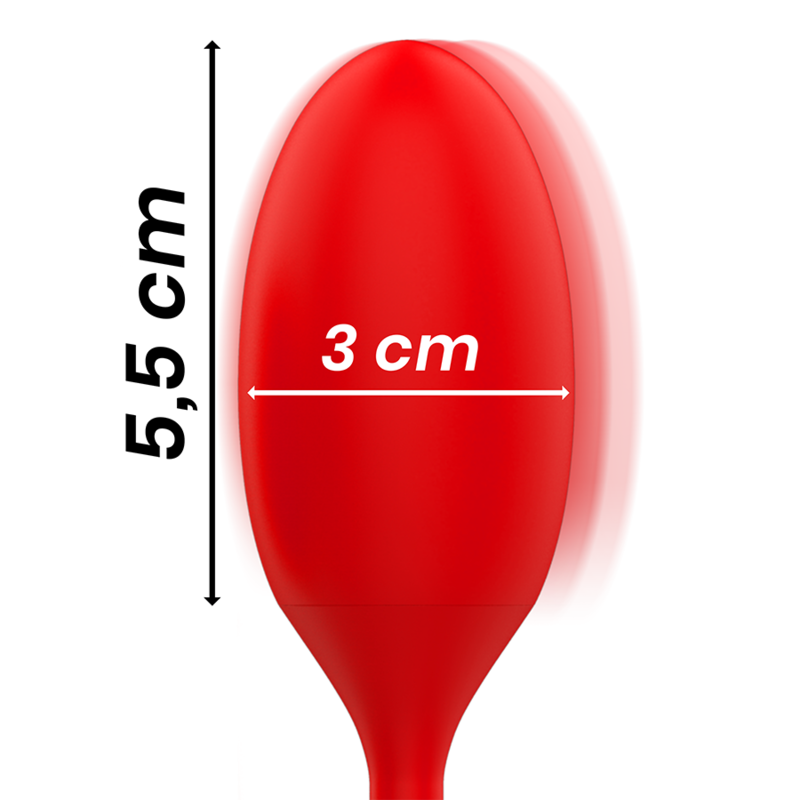 MIA - TOSCANA DOUBLE PLEASURE WAND + VIBRATING EGG - ToysByMonk