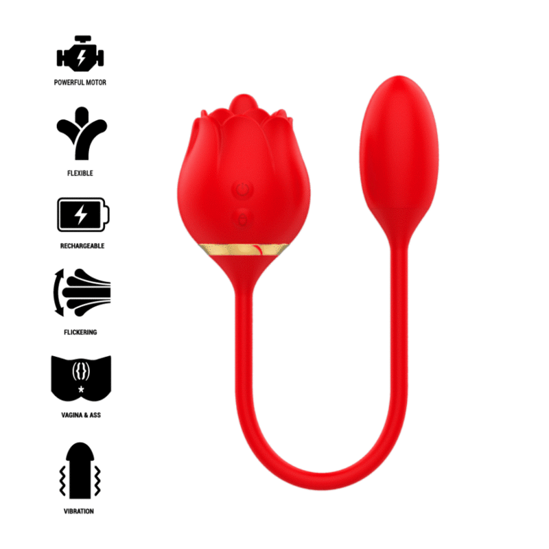 MIA - VIENNA DOUBLE PLEASURE LICKING + VIBRATING EGG - ToysByMonk
