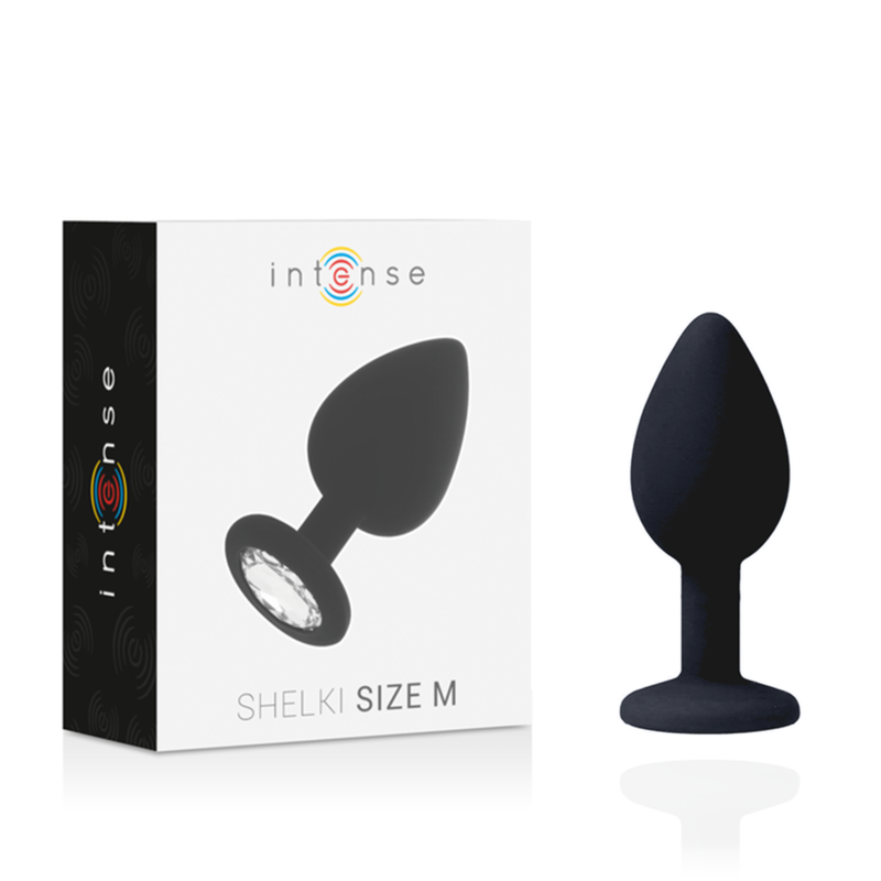 INTENSE - SHELKI M ANAL PLUG BLACK - ToysByMonk