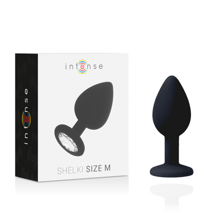 INTENSE - SHELKI M ANAL PLUG BLACK - ToysByMonk