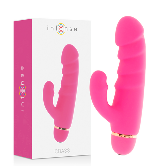 INTENSE - CRASS 20 SPEEDS SILICONE PINK - ToysByMonk