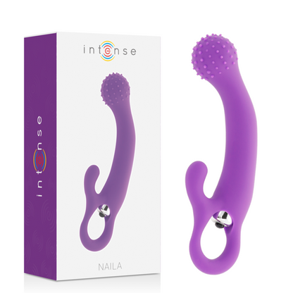 INTENSE - NAILA VIBRATING SILICONE LILAC INTENSE FUN
