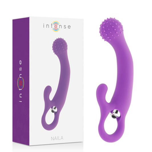 INTENSE - NAILA VIBRATING SILICONE LILAC INTENSE FUN