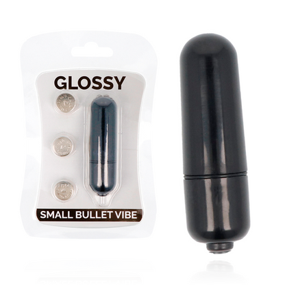 GLOSSY - SMALL BULLET VIBE BLACK GLOSSY