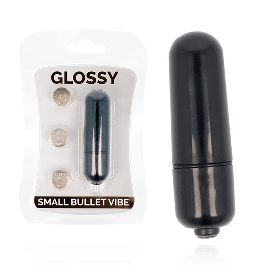 GLOSSY - SMALL BULLET VIBE BLACK GLOSSY
