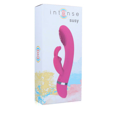 INTENSE - SUSY OSCILLATING VIBRATOR SILICON RABBIT PINK INTENSE COUPLES TOYS