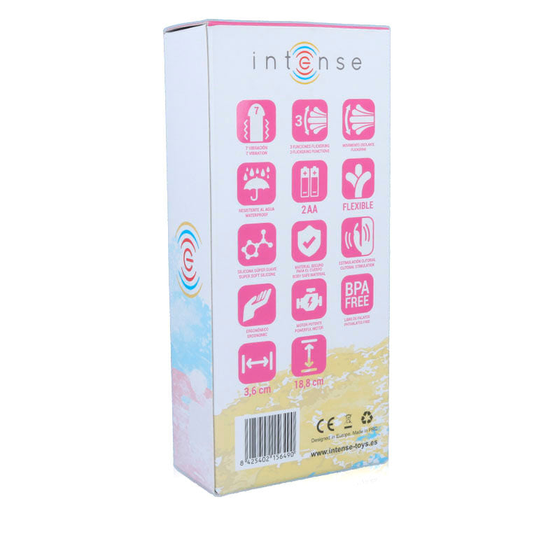 INTENSE - SUSY OSCILLATING VIBRATOR SILICON RABBIT PINK INTENSE COUPLES TOYS