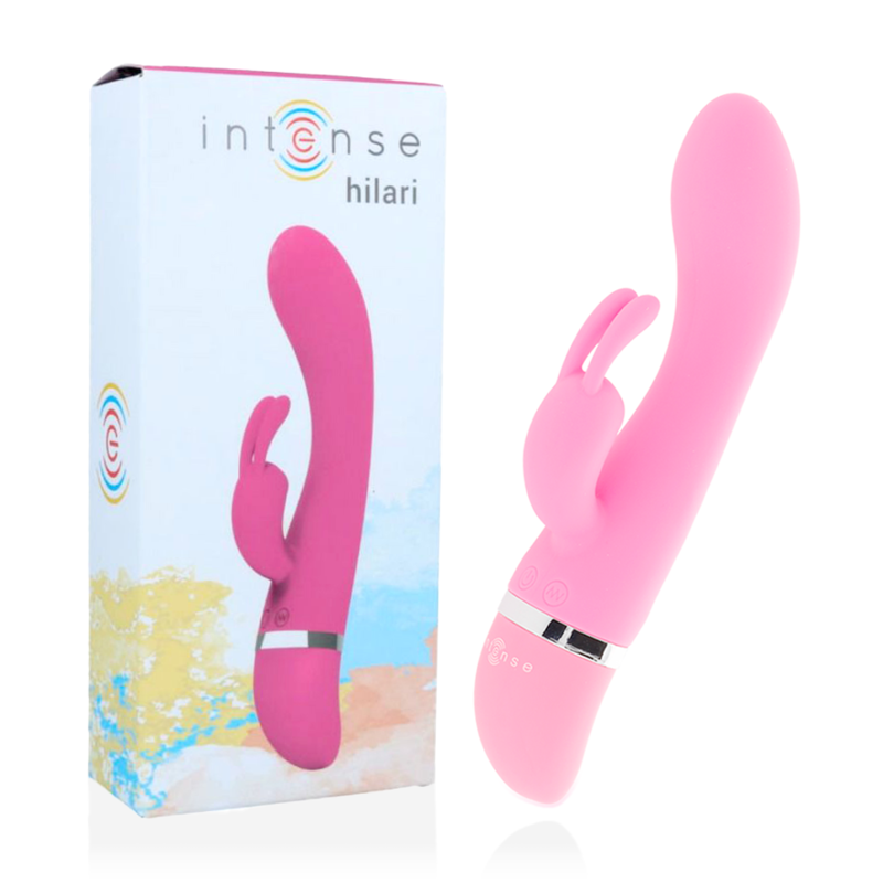 INTENSE - HILARI PINK SILICON LUXE VIBRATOR - ToysByMonk
