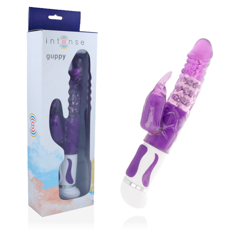 INTENSE - GUPPY LILAC ROTATOR VIBRATOR - ToysByMonk