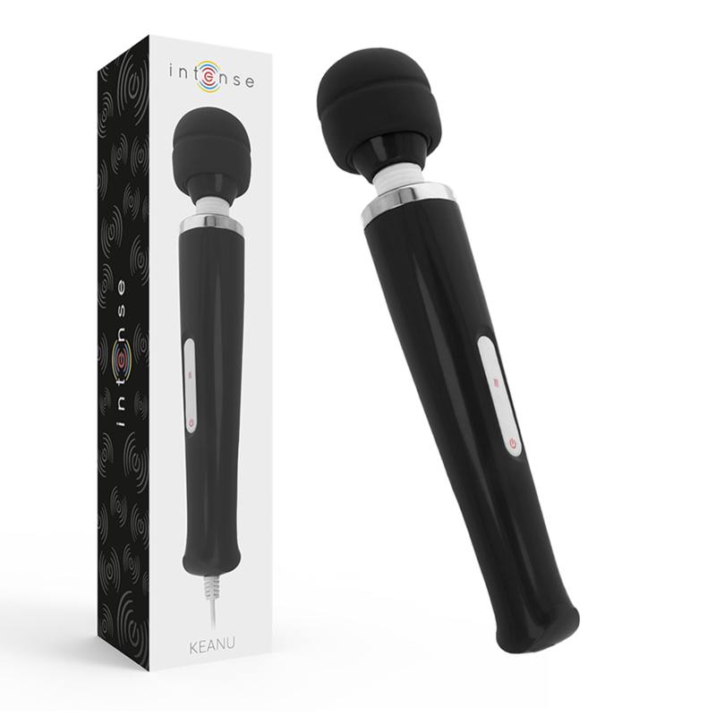 INTENSE - KEANU WAND BLACK MASSAGER INTENSE COUPLES TOYS