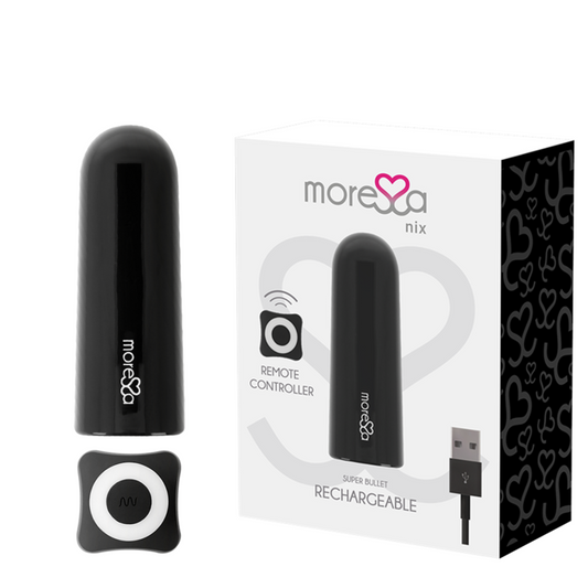 MORESSA - NIX VIBRATOR REMOTE CONTROL BLACK MORESSA