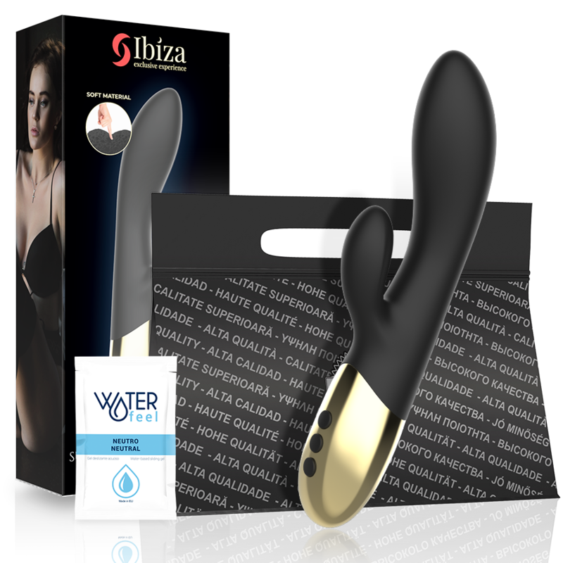 IBIZA - SUPER SOFT RABBIT VIBRATOR - ToysByMonk