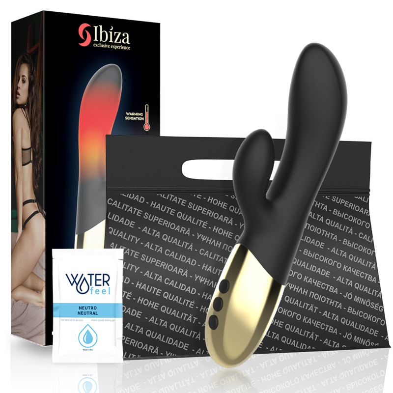 IBIZA - HEATING RABBIT VIBRATOR - ToysByMonk