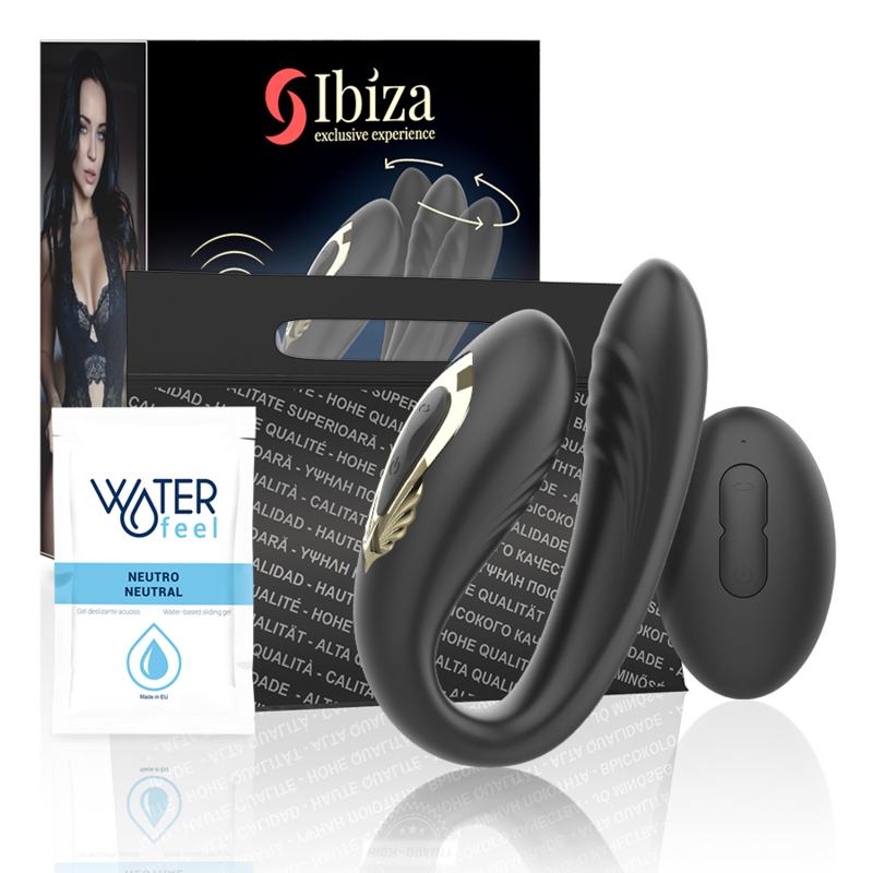 IBIZA - ROTATING DUAL VIBRATOR - ToysByMonk