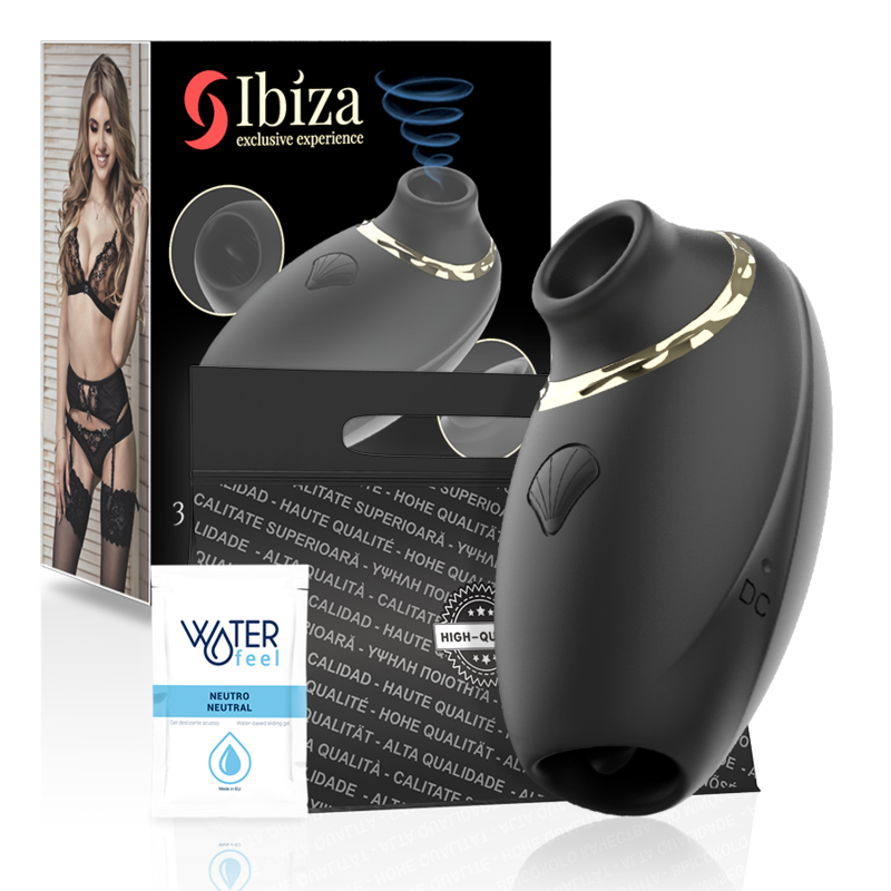 IBIZA - 3 IN 1 SUCKING, LICKING & PULSING VIBE - ToysByMonk