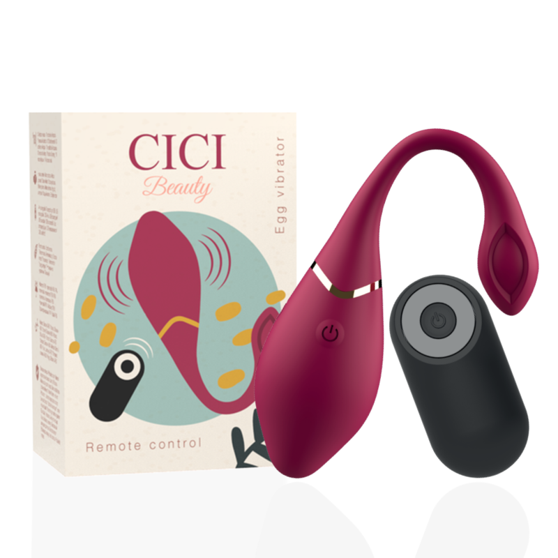 CICI BEAUTY - PREMIUM SILICONE EGG VIBRATOR REMOTE CONTROL - ToysByMonk