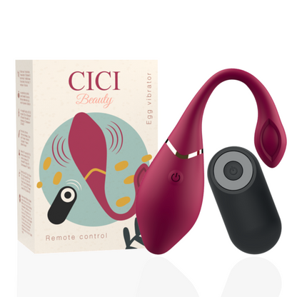 CICI BEAUTY - PREMIUM SILICONE EGG VIBRATOR REMOTE CONTROL - ToysByMonk