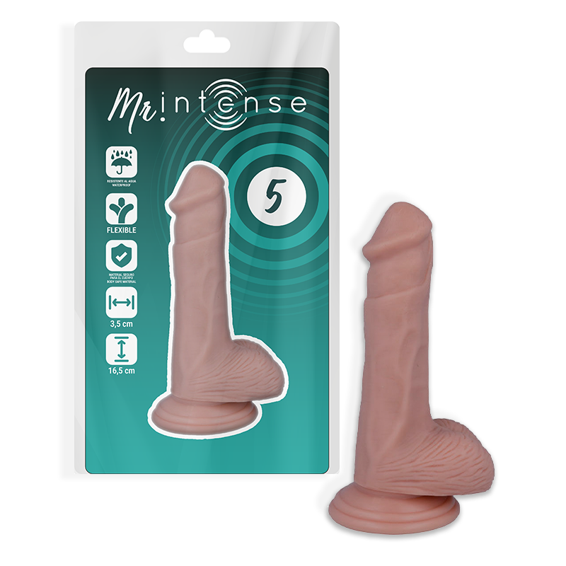 MR INTENSE - 5 REALISTIC COCK 16.5 CM -O- 3.5 CM - ToysByMonk