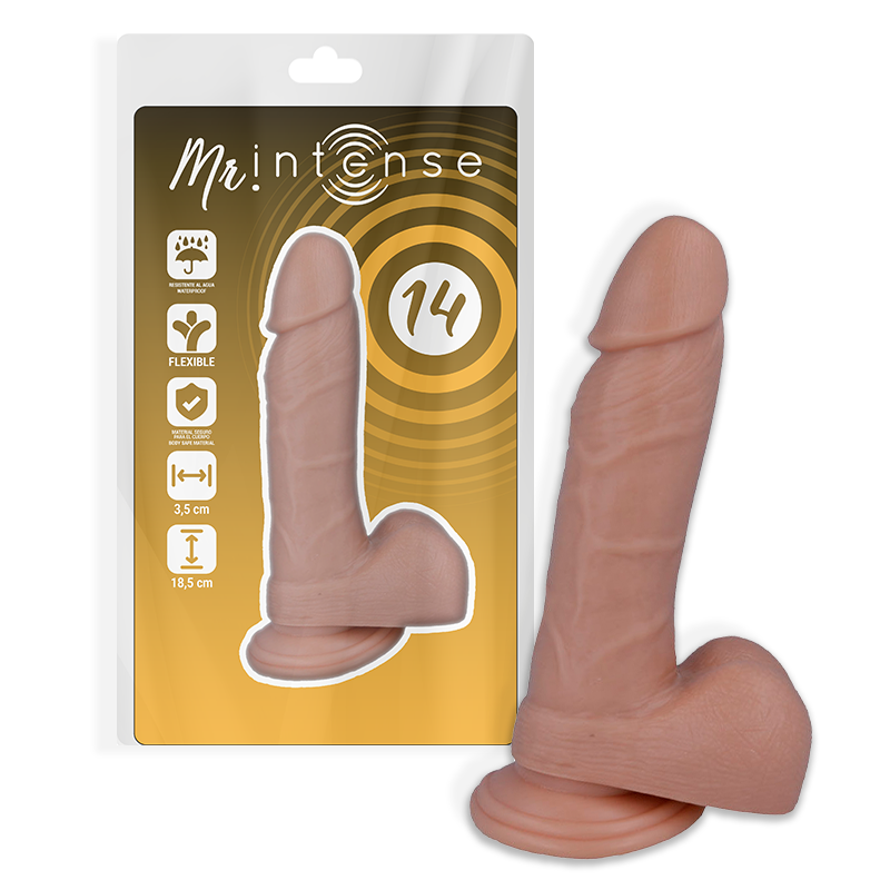 MR INTENSE - 14 REALISTIC COCK 18.5 CM -O- 3.8 CM MR. INTENSE