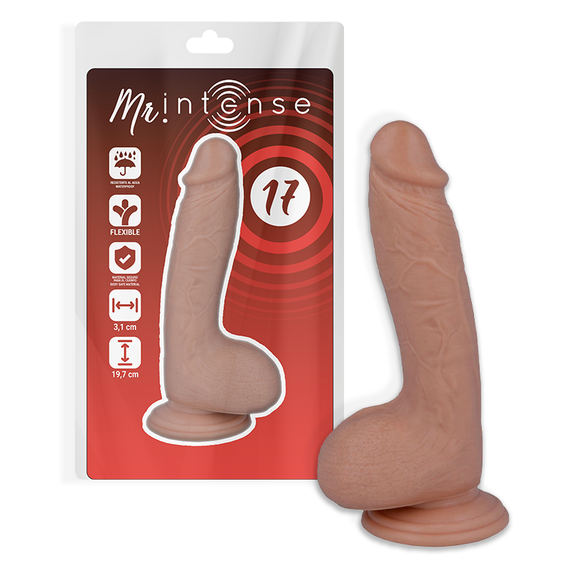 MR INTENSE - 17 REALISTIC COCK 19.7 CM -O- 4.1 CM MR. INTENSE