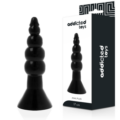 ADDICTED TOYS - ANAL PLUG 17 CM BLACK ADDICTED TOYS