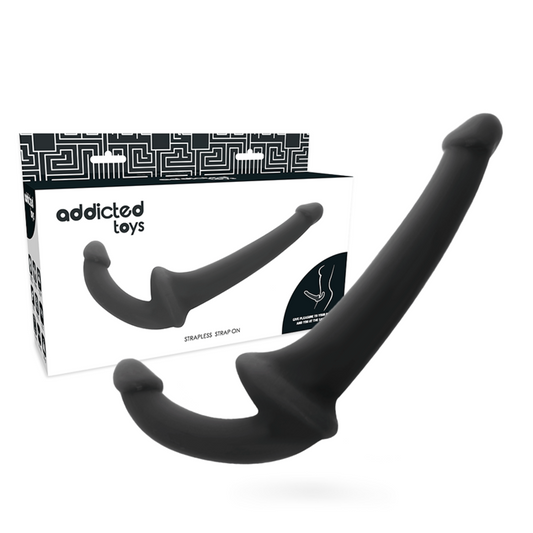 ADDICTED TOYS - DILDO WITH RNA S WITHOUT SUBJECTION BLACK - ToysByMonk