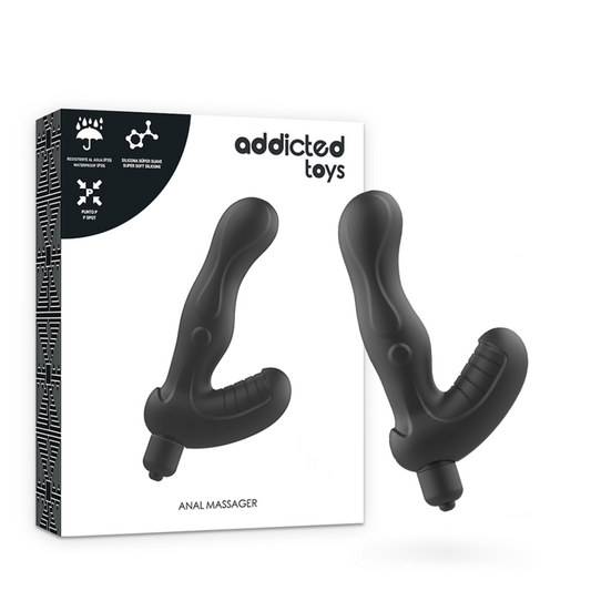 ADDICTED TOYS - P-SPOT VIBE SILICONE PROSTATE ANAL STIMULATOR - ToysByMonk