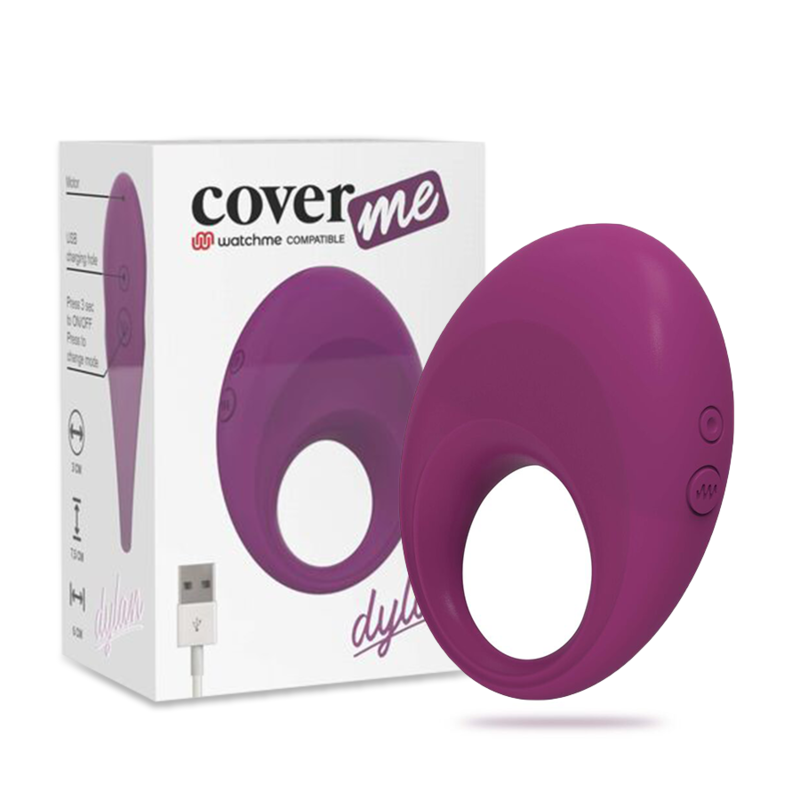 COVERME - DYLAN RECHARGEABLE RING COMPATIBLE WITH WATCHME WIRELESS TECHNOLOGY COVERME