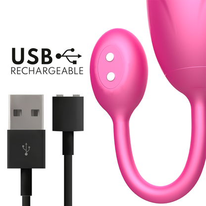 ONINDER - DENVER VIBRATING EGG PINK 7 X 2.7 CM FREE APP ONINDER