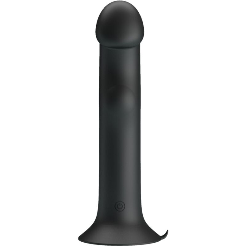 PRETTY LOVE - MURRAY VIBRATOR AND CLITORIS SUCKER BLACK - ToysByMonk