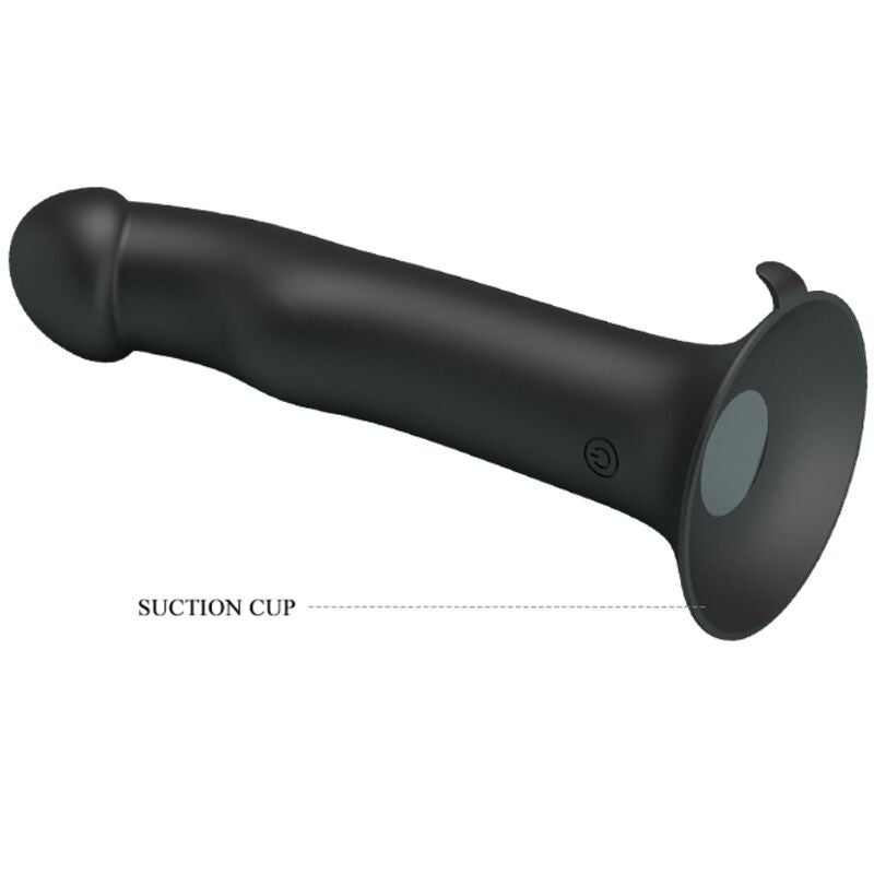 PRETTY LOVE - MURRAY VIBRATOR AND CLITORIS SUCKER BLACK - ToysByMonk