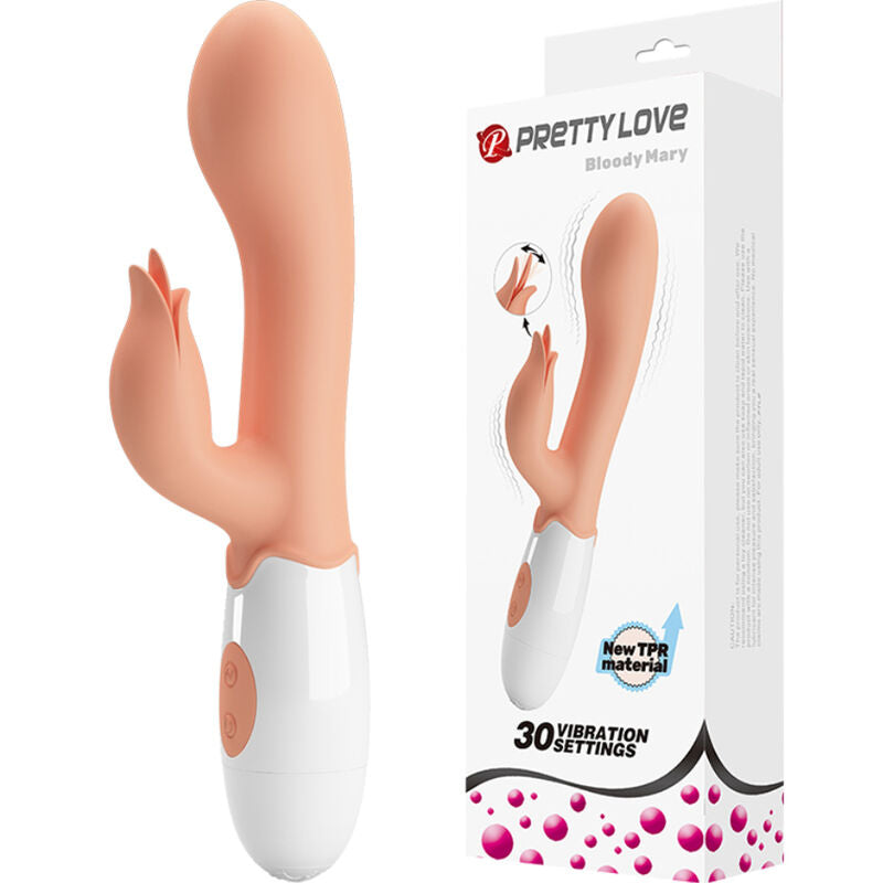 PRETTY LOVE - BLOODY MARY VIBRATOR WITH STIMULATOR PRETTY LOVE