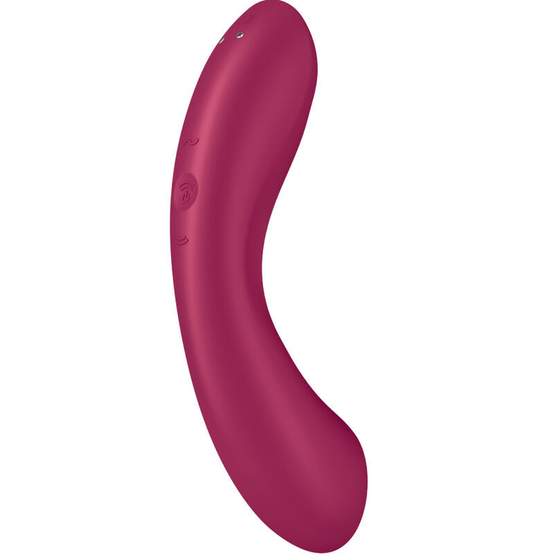 SATISFYER - CURVE TRINITY 1 AIR PULSE VIBRATION - ToysByMonk
