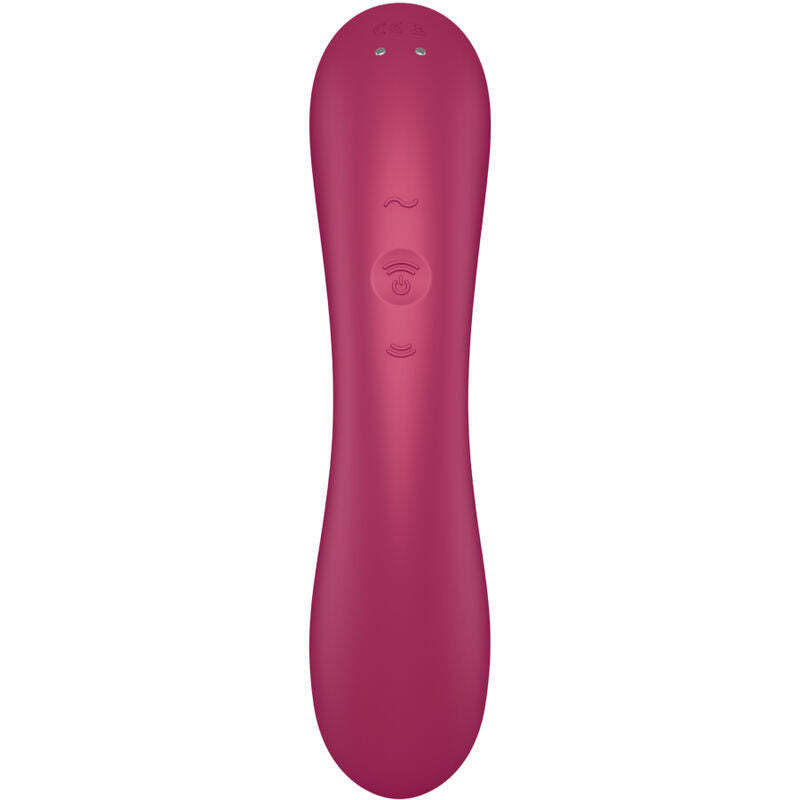 SATISFYER - CURVE TRINITY 1 AIR PULSE VIBRATION - ToysByMonk
