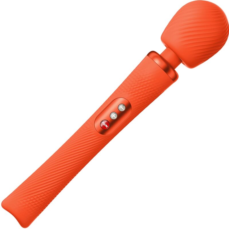 FUN FACTORY - VIM SILICONE RECHARGEABLE VIBRATING WEIGHTED RUMBLE WAND MIDNIGHT BLUE - ToysByMonk