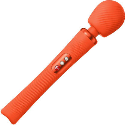 FUN FACTORY - VIM SILICONE RECHARGEABLE VIBRATING WEIGHTED RUMBLE WAND MIDNIGHT BLUE - ToysByMonk