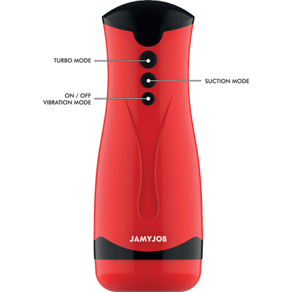 JAMYJOB - DAMERON SUCTION AND VIBRATION MASTURBATOR JAMYJOB