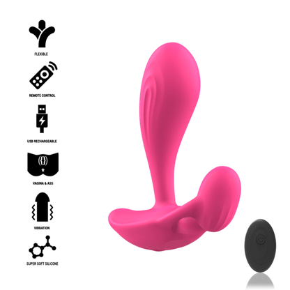 INTENSE - SHELLY PLUG ANAL REMOTE CONTROL PINK - ToysByMonk
