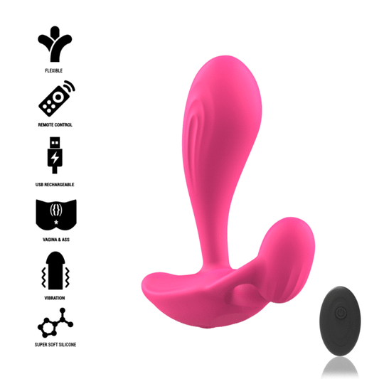 INTENSE - SHELLY PLUG ANAL REMOTE CONTROL PINK - ToysByMonk