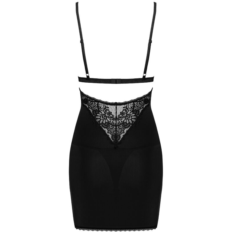 OBSESSIVE - MADERRIS CHEMISE & THONG XS/S - ToysByMonk