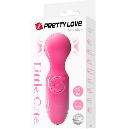 PRETTY LOVE - MAGENTA MINI PERSONAL MASSAGER - ToysByMonk