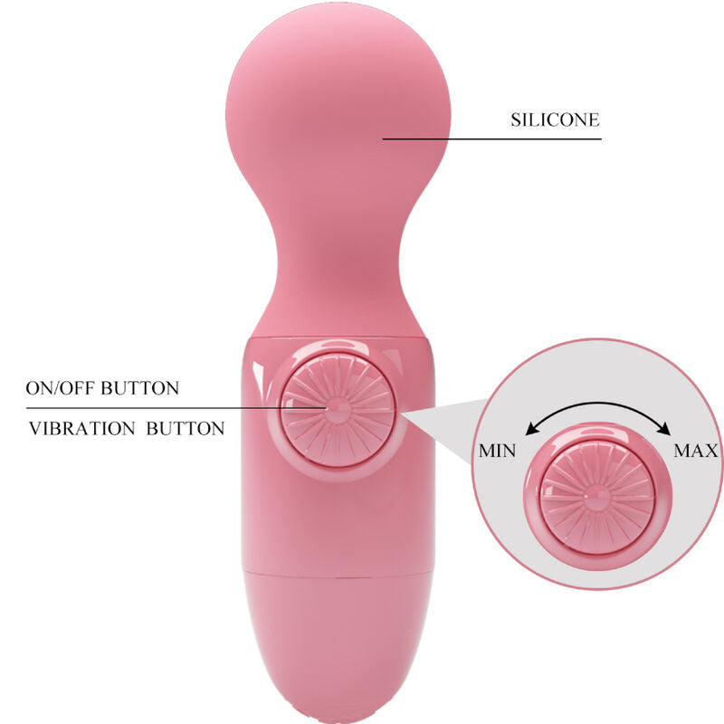 PRETTY LOVE - PINK MINI PERSONAL MASSAGER - ToysByMonk