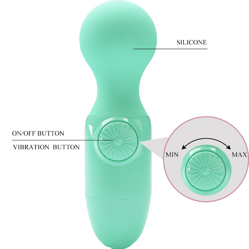 PRETTY LOVE - GREEN MINI PERSONAL MASSAGER PRETTY LOVE