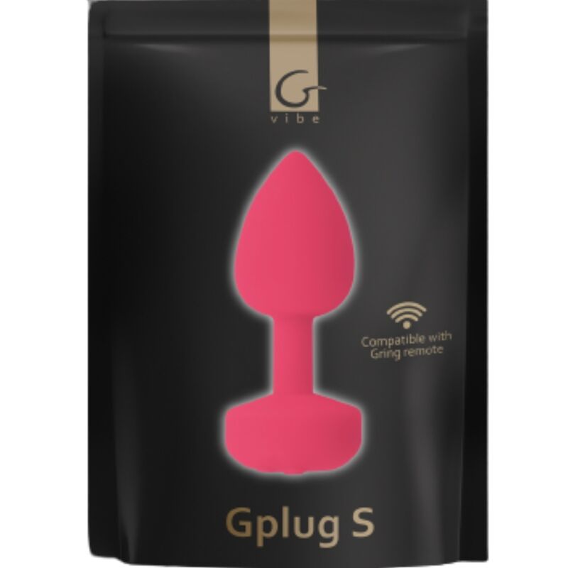 G-VIBE - FUNTOYS GPLUG ANAL RECHARGEABLE VIBRATOR SMALL NEON PINK 3CM G-VIBE