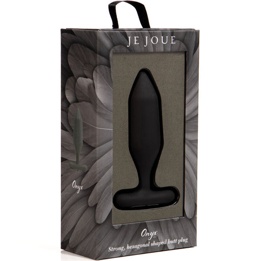JE JOUE - ONYX ANAL PLUG VIBRATOR BLACK JE JOUE