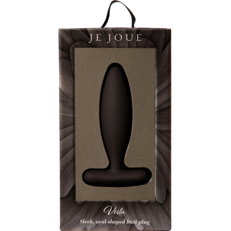 JE JOUE - VESTA ANAL PLUG VIBRATOR BLACK - ToysByMonk