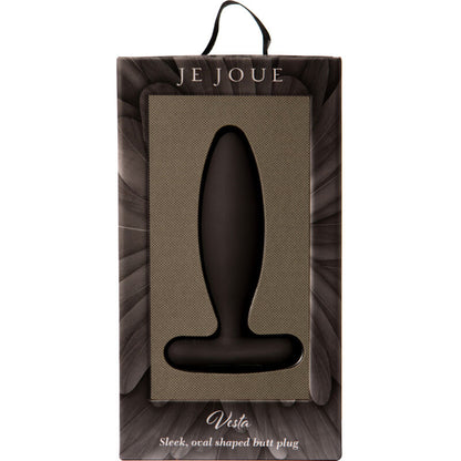 JE JOUE - VESTA ANAL PLUG VIBRATOR BLACK - ToysByMonk