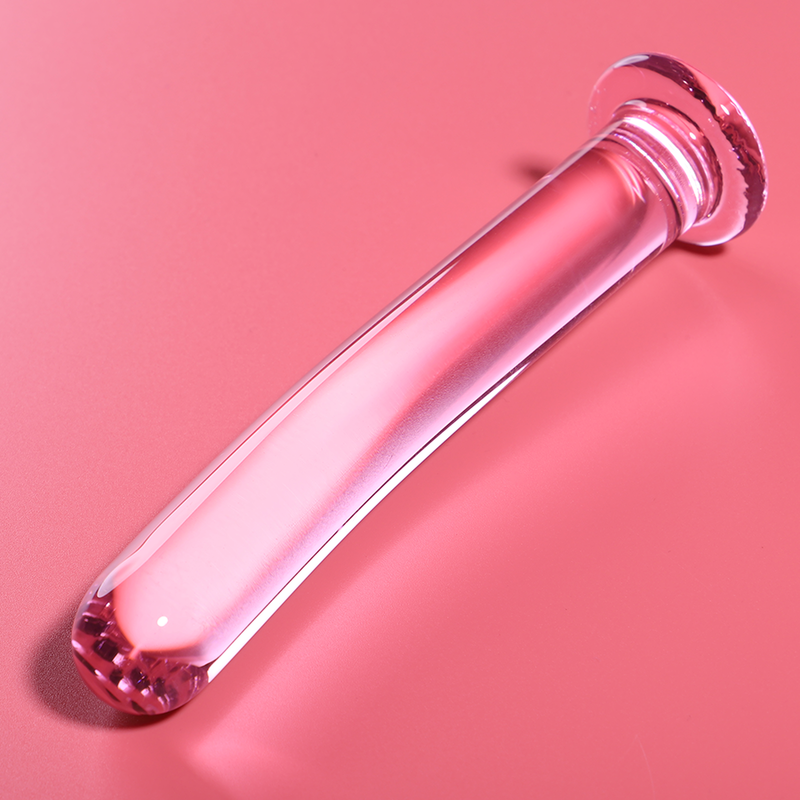 NEBULA SERIES BY IBIZA - MODEL 8 DILDO BOROSILICATE GLASS CLEAR 14.5 CM -O- 2 CM - ToysByMonk