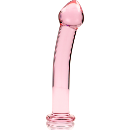 NEBULA SERIES BY IBIZA - MODEL 11 DILDO BOROSILICATE GLASS CLEAR 16 CM -O- 3 CM - ToysByMonk
